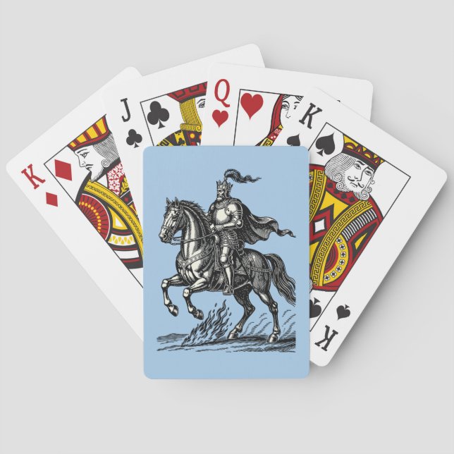 Beriths königliches Reittier Spielkarten (Rückseite)
