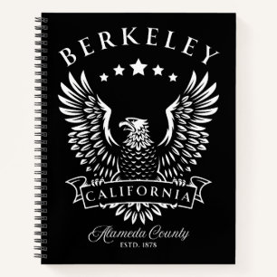 Berkeley Alameda County Kalifornien Vintage Adler Notizbuch