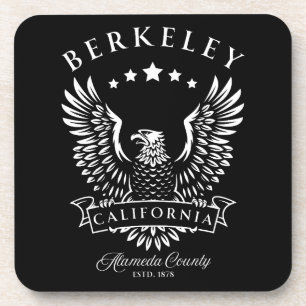 Berkeley Alameda Landkreis California Vintag Eagle Getränkeuntersetzer