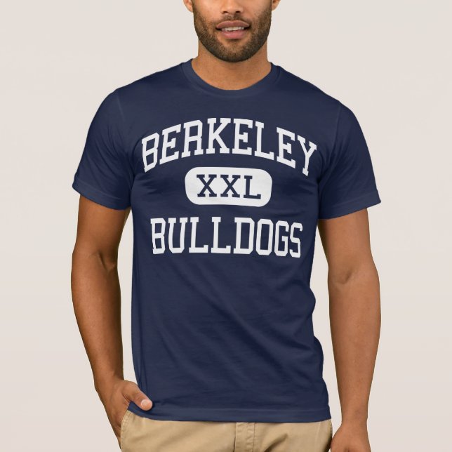 Berkeley-Bulldoggen mittleres Berkeley Missouri T-Shirt (Vorderseite)