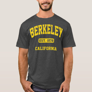 Berkeley California CA Vintager Staat Athletic Sty T-Shirt