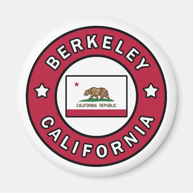 Berkeley California Magnet (Vorne)