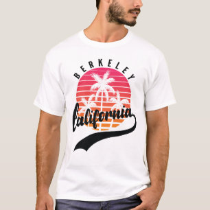 Berkeley, California Retro Sunset Men's T - Shirt