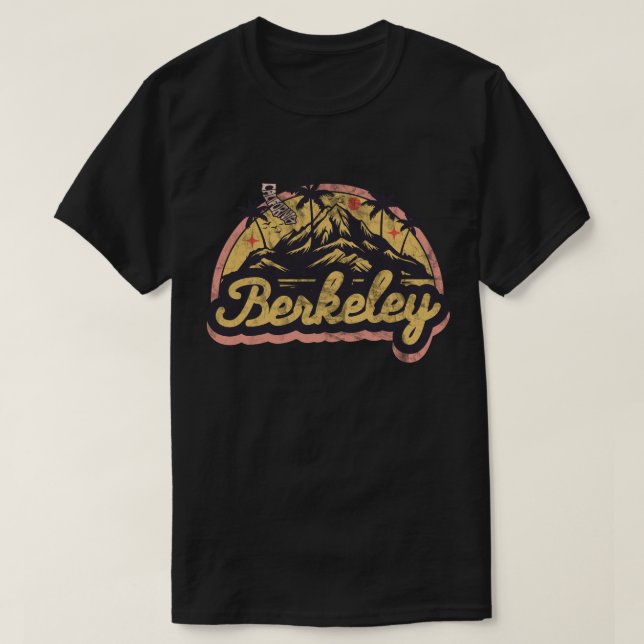 Berkeley, Kalifornien T-Shirt (Design vorne)
