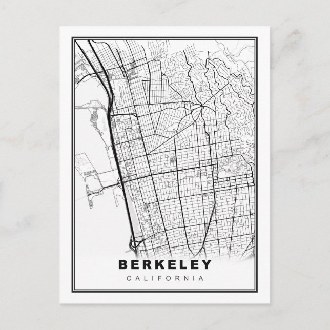 Berkeley Karte (Vorderseite)
