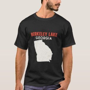 Berkeley Lake Georgia USA Staat America Travel Geo T-Shirt