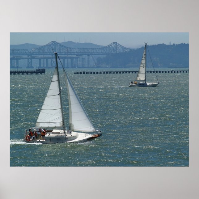 Berkeley Sailboats Poster (Vorne)