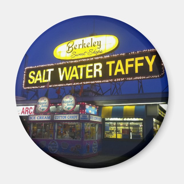 Berkeley Salt Water Taffee im Sonnenschein Magnet (Vorne)