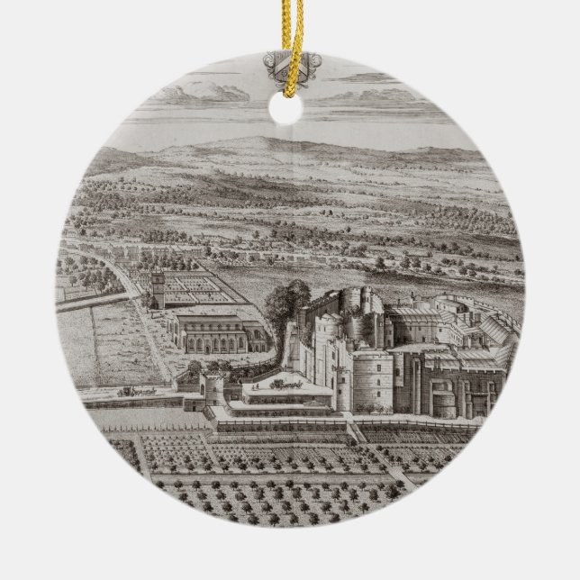 Berkeley-Schloss, Seat des Grafen von Berkeley Keramik Ornament (Vorne)