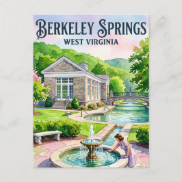 Berkeley Springs State Park USA Postkarte
