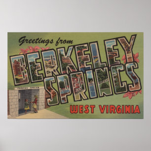 Berkeley Springs, West Virginia Poster