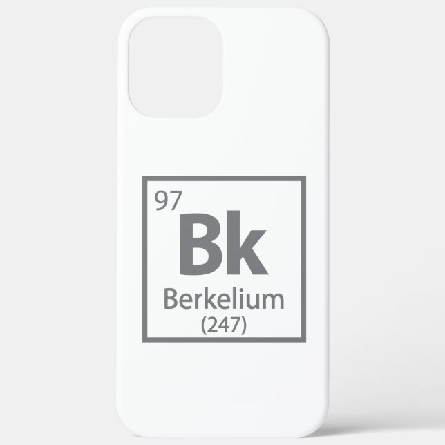 Berkelium - Berkeley Case-Mate iPhone Hülle (Rückseite)