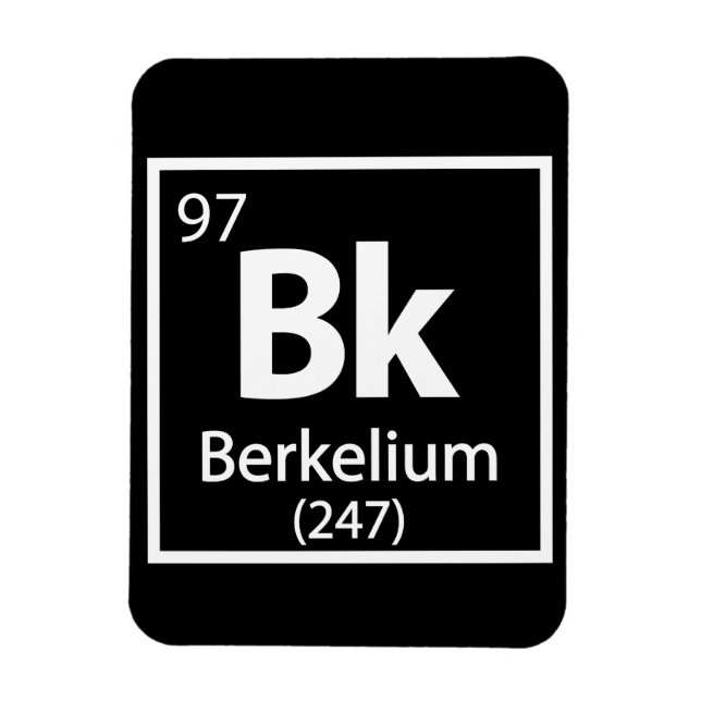 Berkelium - Berkeley Magnet (Vertikal)