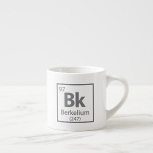 Berkelium - Berkeley Science Periodic Table Espressotasse