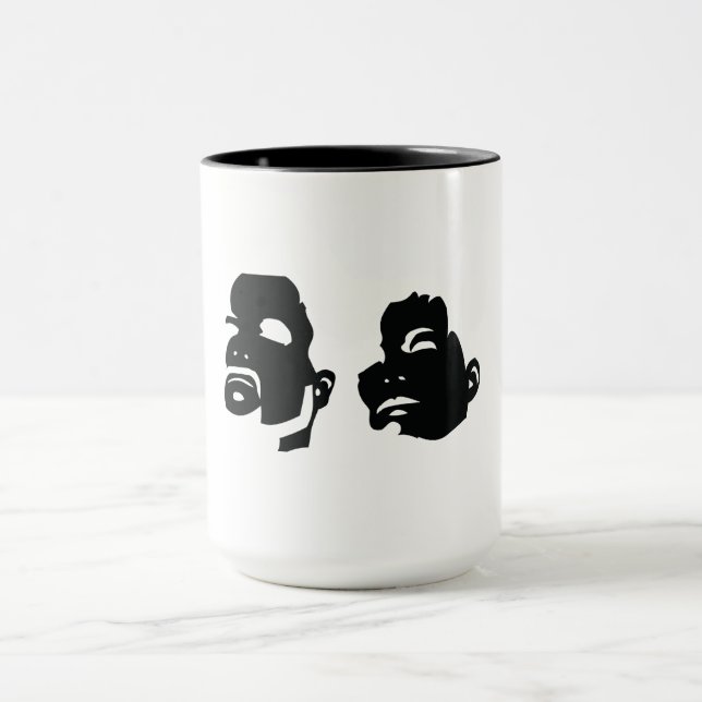 BerkhouseSnyder Heads Up Icon Design Tasse (Zentrum)