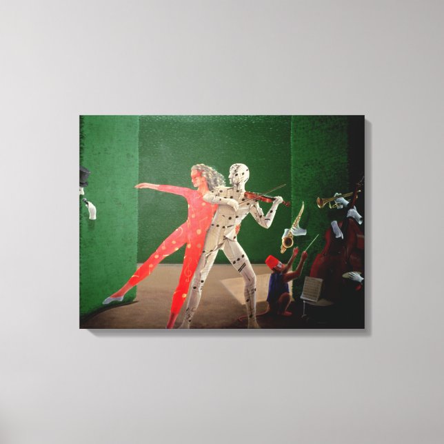 Berkley Hotel Murals - 2 Leinwanddruck (Vorderseite)