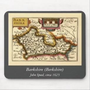 Berkshire Barkshire Landkreis England Antikarantis Mousepad