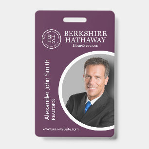 Berkshire Hathaway Ausweis Abzeichen