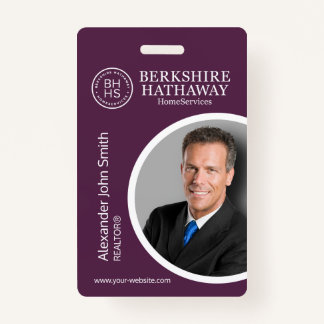 Berkshire Hathaway ID Card Abzeichen Ausweis