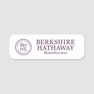 Berkshire Hathaway Name Tag Namensschild