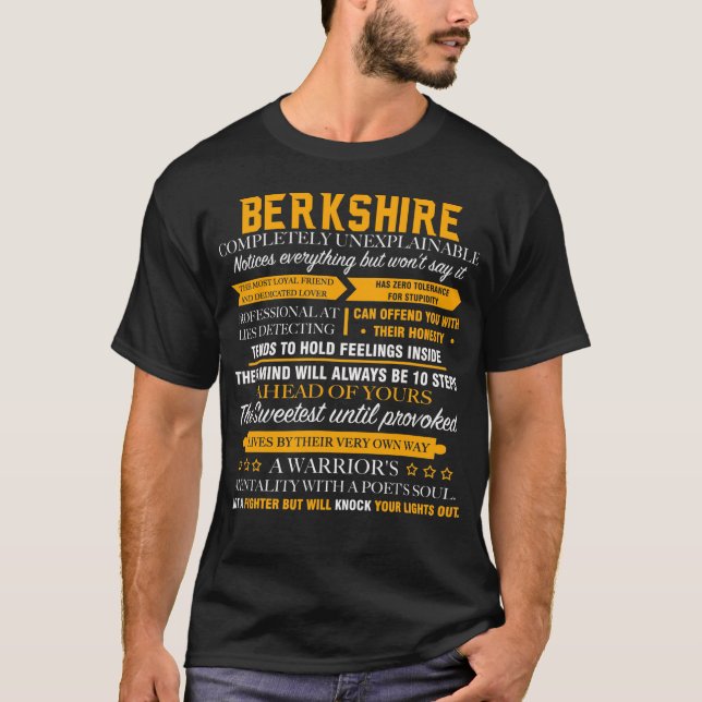 BERKSHIRE völlig unerklärlich T-Shirt (Vorderseite)