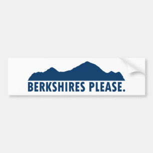 Berkshires Bitte Autoaufkleber