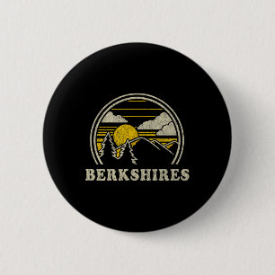Berkshires Machusetts Ma T-Shirt Vintage Wandern M Button