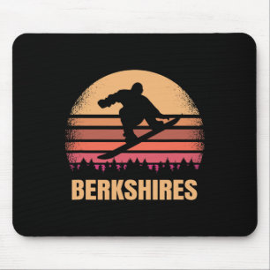 Berkshires Machusetts Snowboarden Outdoor Ma 80er Mousepad