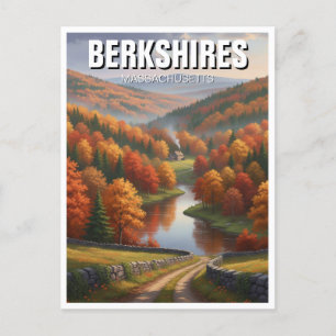 Berkshires Massachusetts Travel Postkarte