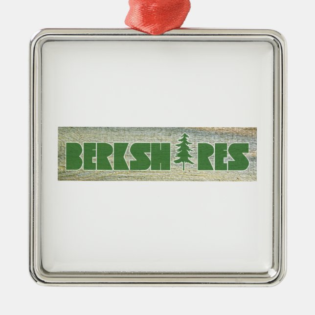 Berkshires Ornament Aus Metall (Vorne)