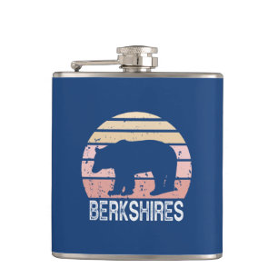 Berkshires Retro Bear Flachmann