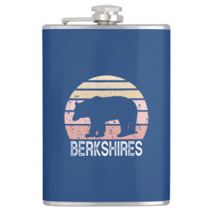 Berkshires Retro Bear Flachmann