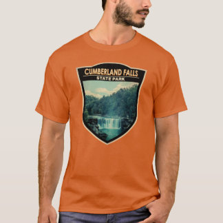 berland Falls Staat Park Kentucky Abzeichen Oversi T-Shirt