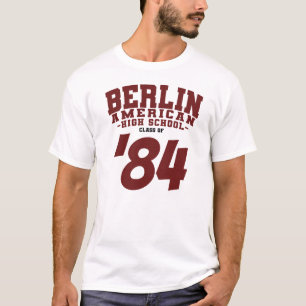 BERLIN American High School Abschlussjahrgang T-Shirt