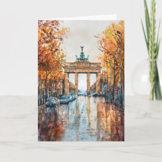 Berlin Aquarell 3 Karte