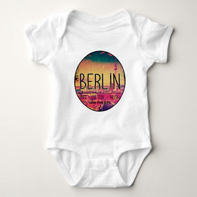 Berlin Baby Strampler (Vorderseite)
