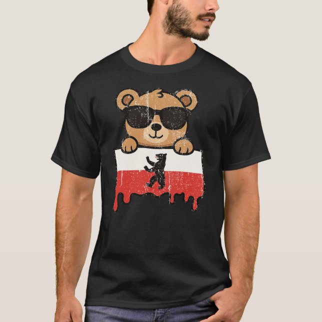 BERLIN BEAR - LIMITIERTE AUFLAGE T-Shirt (Vorderseite)