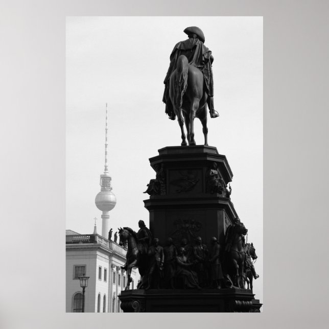 Berlin Berliner Fernsehturm Poster (Vorne)