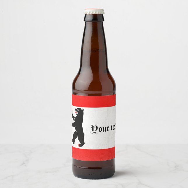 Berlin Bierflaschenetikett (Vorderseite)