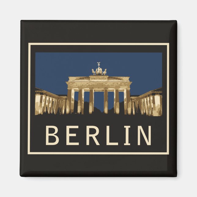 Berlin Brandenburg Magnet (Vorne)