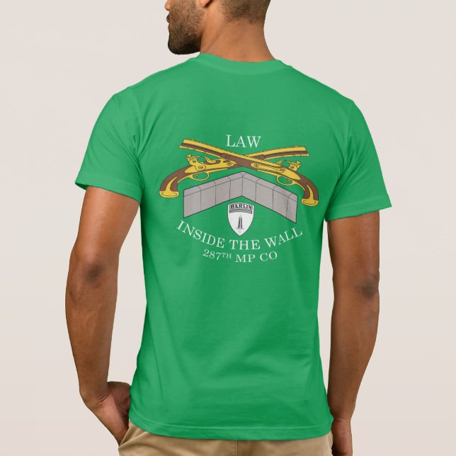 Berlin Brigade MP Veterans T-Shirt (Rückseite)