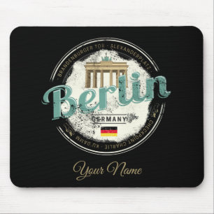 Berlin Capital Vintage City Mousepad