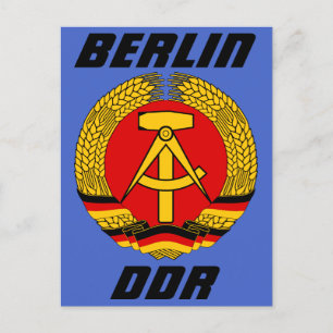 Berlin, DDR - Deutsche Demokratische Republik Postkarte
