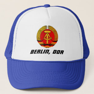 Berlin, DDR - Deutsche Demokratische Republik Truckerkappe