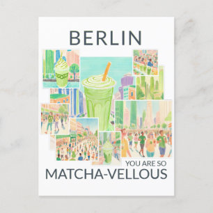 Berlin (deine Stadt), You Are So Matcha-vellous, Postkarte