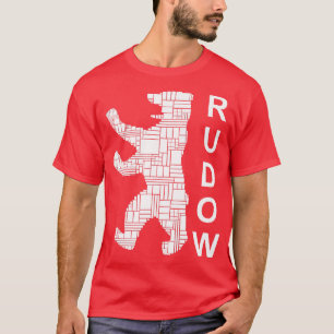 Berlin Design Berlin Bear I Liebe Rudow Premium T-Shirt