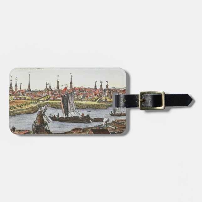 Berlin, Deutschland, 1737 Gepäckanhänger (Vorderseite horizontal)