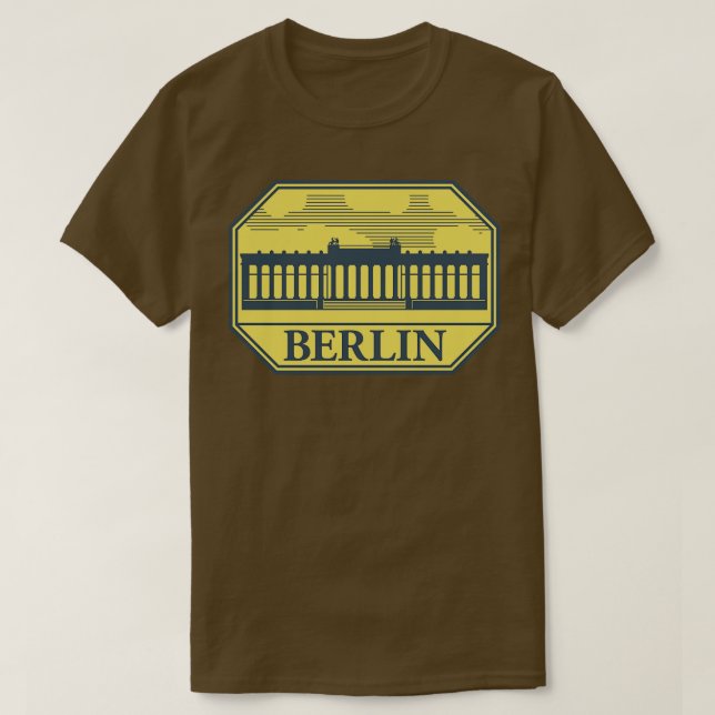 Berlin Deutschland 2 T-Shirt (Design vorne)