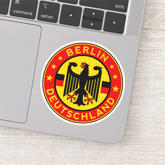 Berlin Deutschland Aufkleber (Detail)
