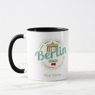 Berlin Deutschland Brandenburger Tor Vintage-Souve Tasse